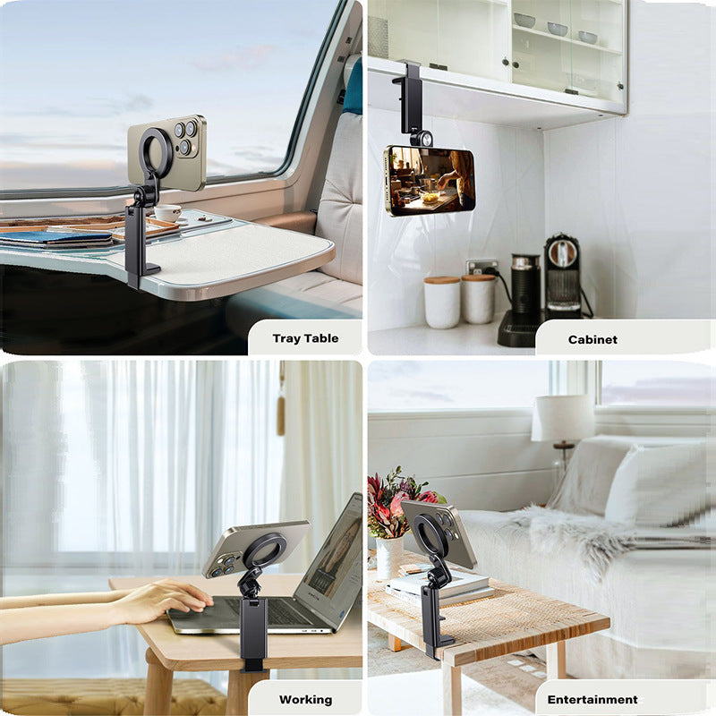 Portable Strong Magnetic Foldable Adjustable Mobile Phone Holder